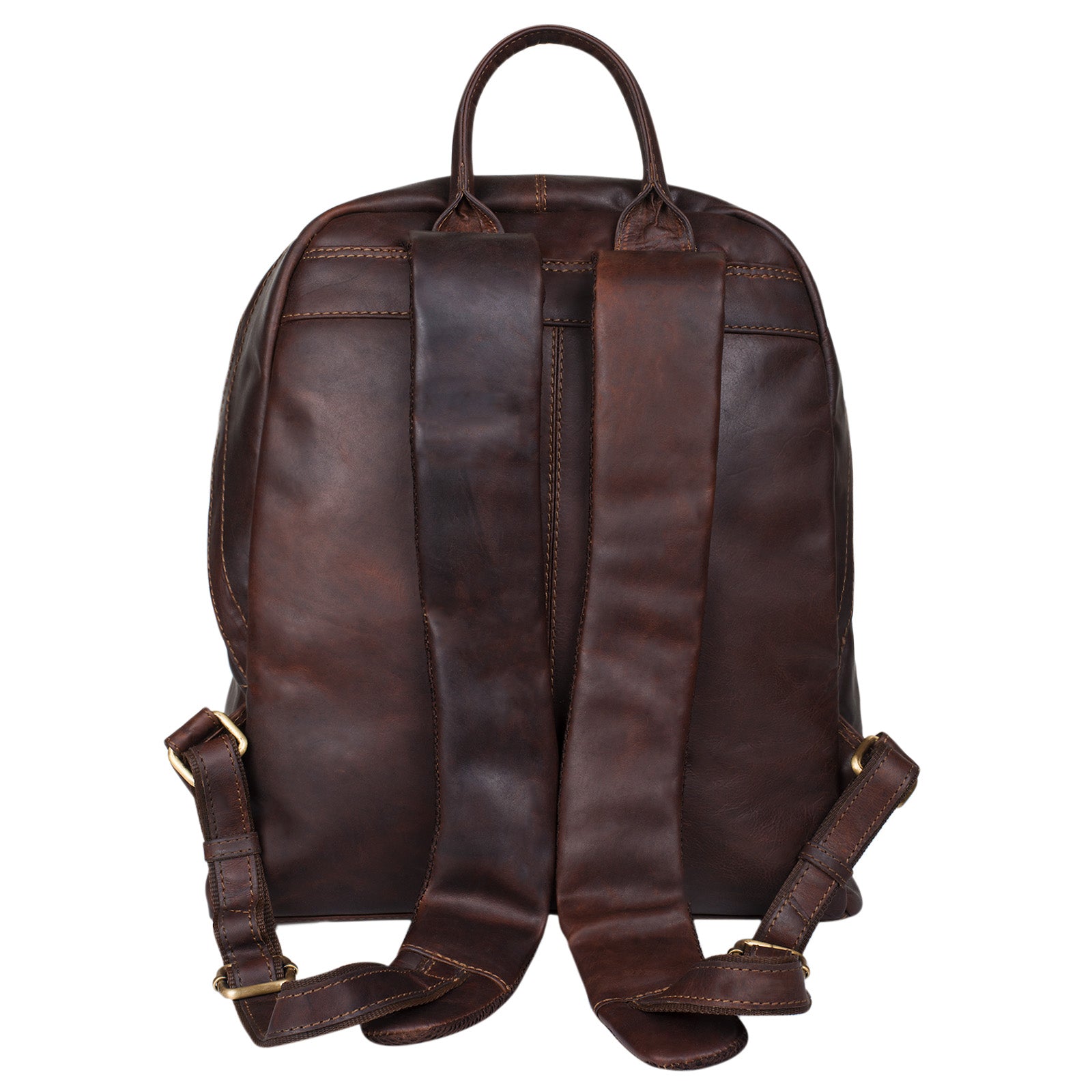 City Rucksack XL echtes Leder