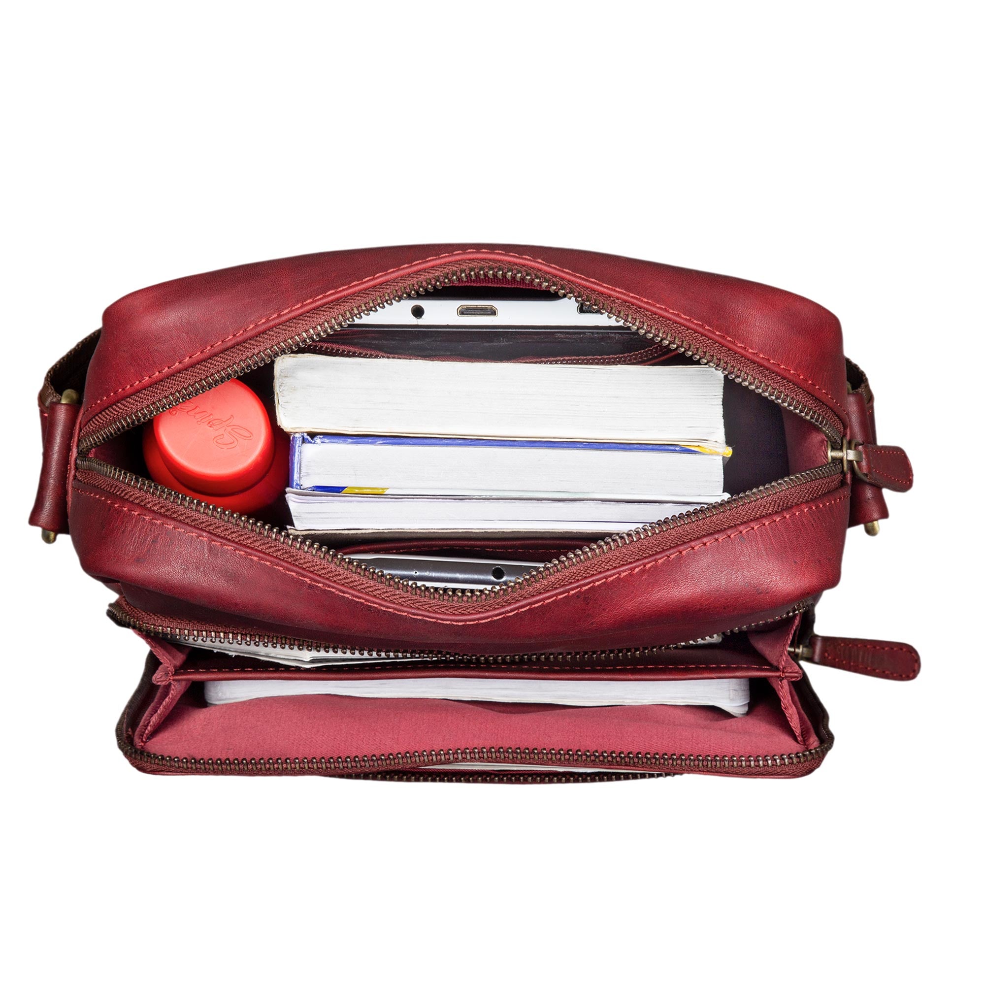 umhängetasche damen klein rot