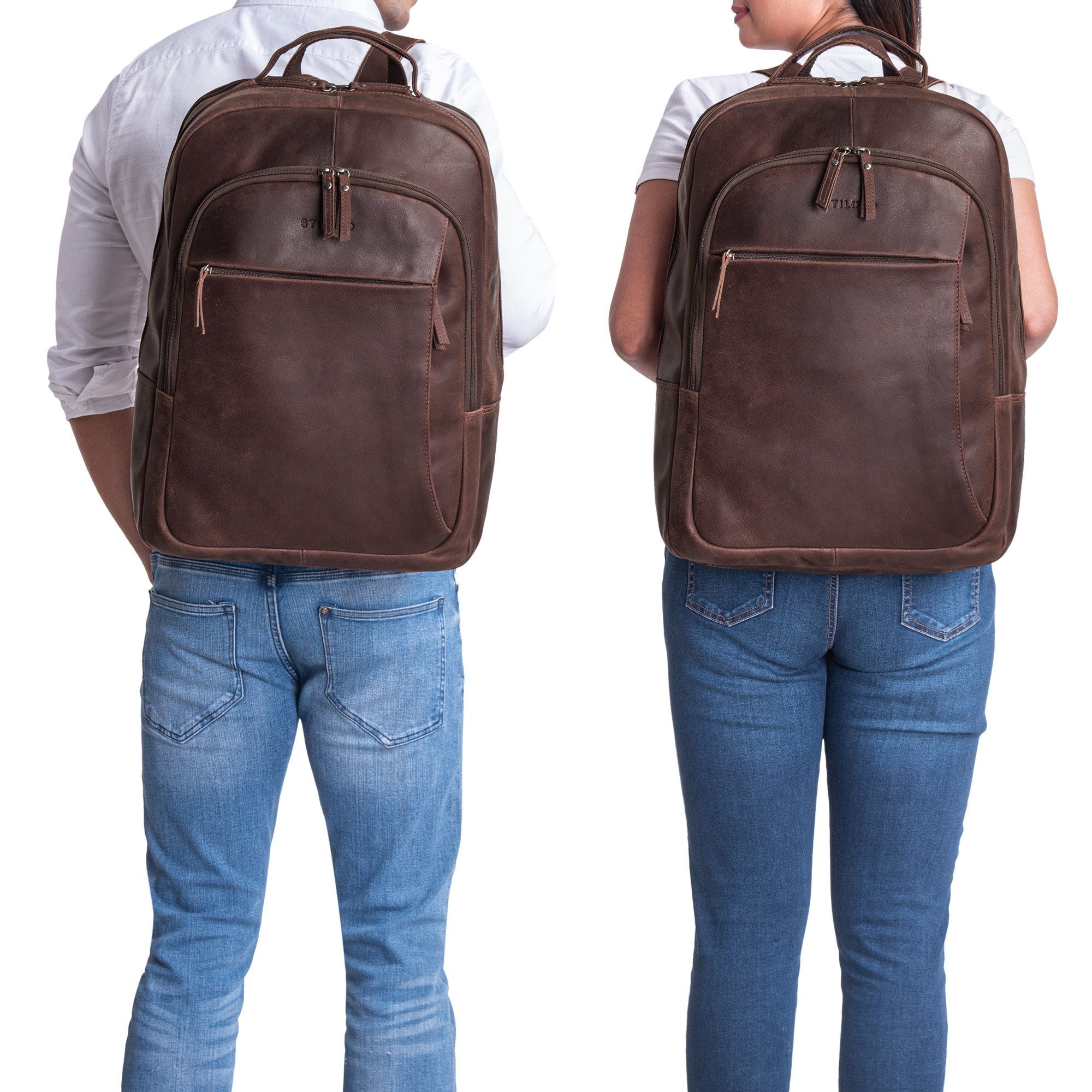 17 Zoll Laptop Rucksack Herren Frauen