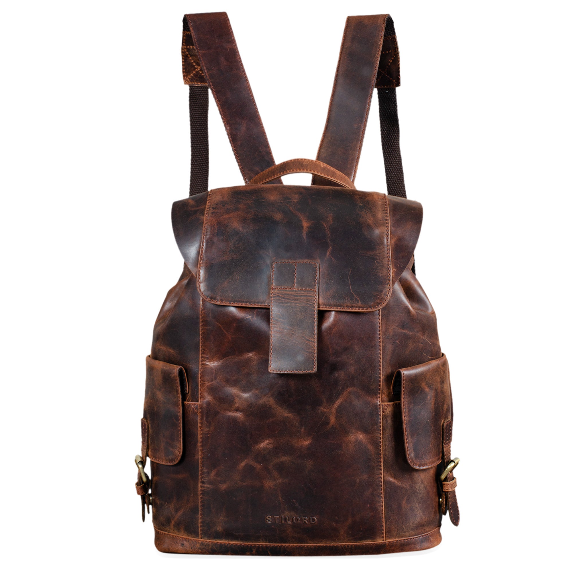Leder Rucksack Vintage