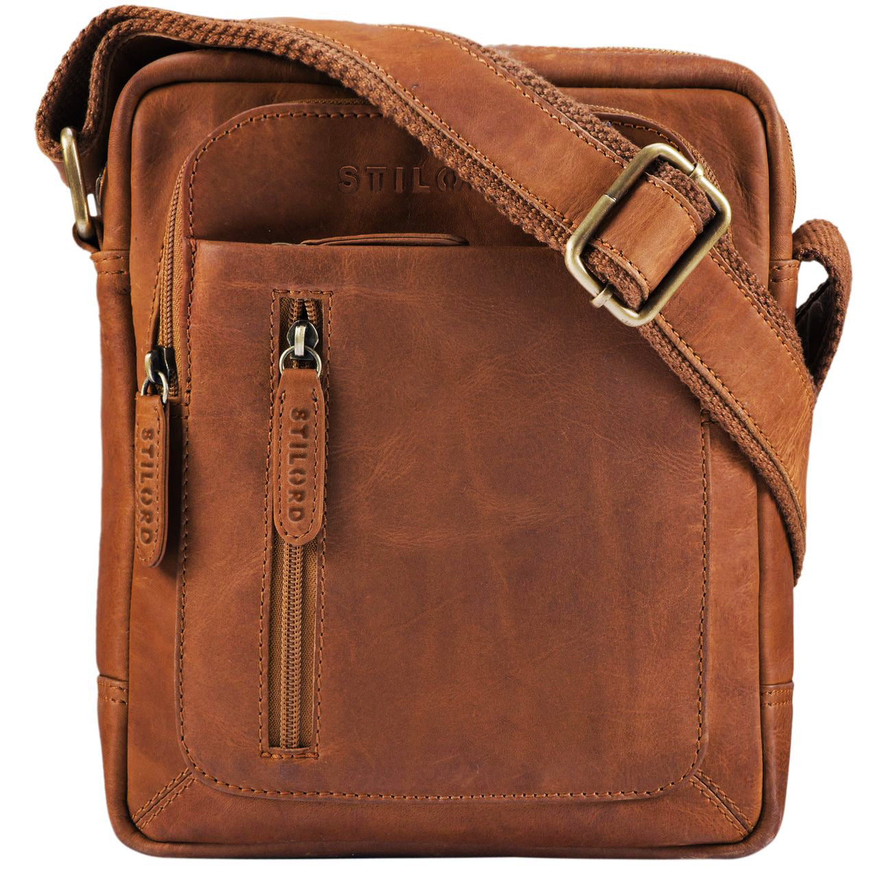 Kleine Leder Umhängetasche für Männer