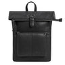 "Niagara" Zaino Rolltop Donna in Pelle per Laptop 13,6 Pollici e Documenti DIN A4