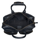 Schwarz Leder Umhängetasche Vintage