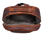 Klassischer Leder Backpack