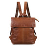  Vintage Lederrucksack Braun