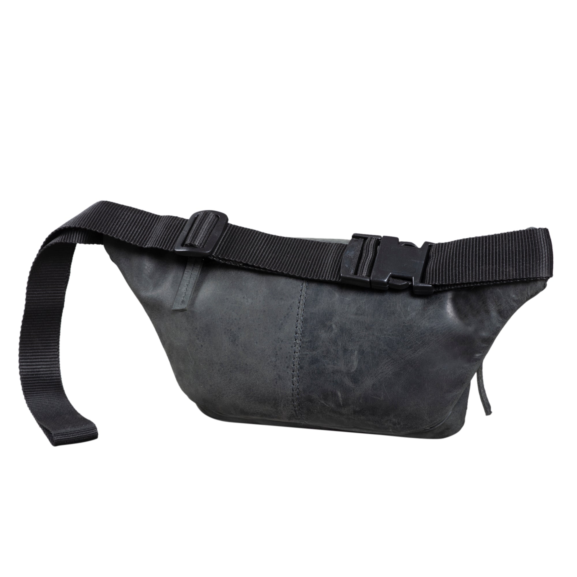 Schwarze Gürteltasche zum Umhängen