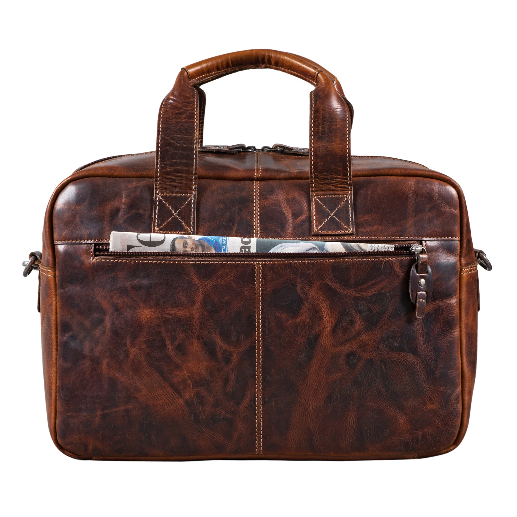 Ledertasche Laptopfach Gross