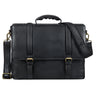 “Calvin” Borsa Portadocumenti a Tracolla in Pelle