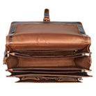 Vintage Aktentasche Leder braun