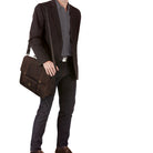 Ledertasche braun Vintage
