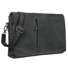 Schwarze Businesstasche Leder