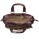 Lehrer Ledertasche mit 14 Zoll Laptopfach