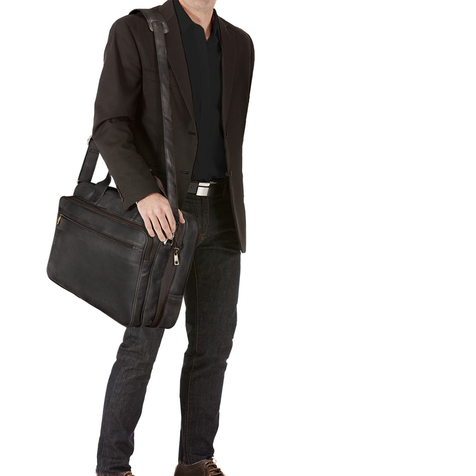 Messenger Bag Leder A4 Dokumente