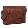 “Eduard” Borsa a tracolla messenger in pelle