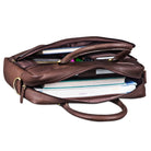 Herren Arbeitstasche Vintage echtes Leder