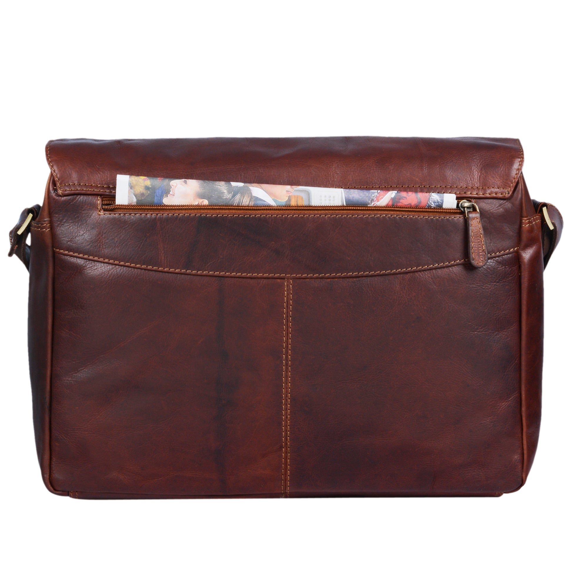 Leder Bürotasche Vintage braun