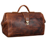 "Percy" Borsa da Medico in Pelle Vintage