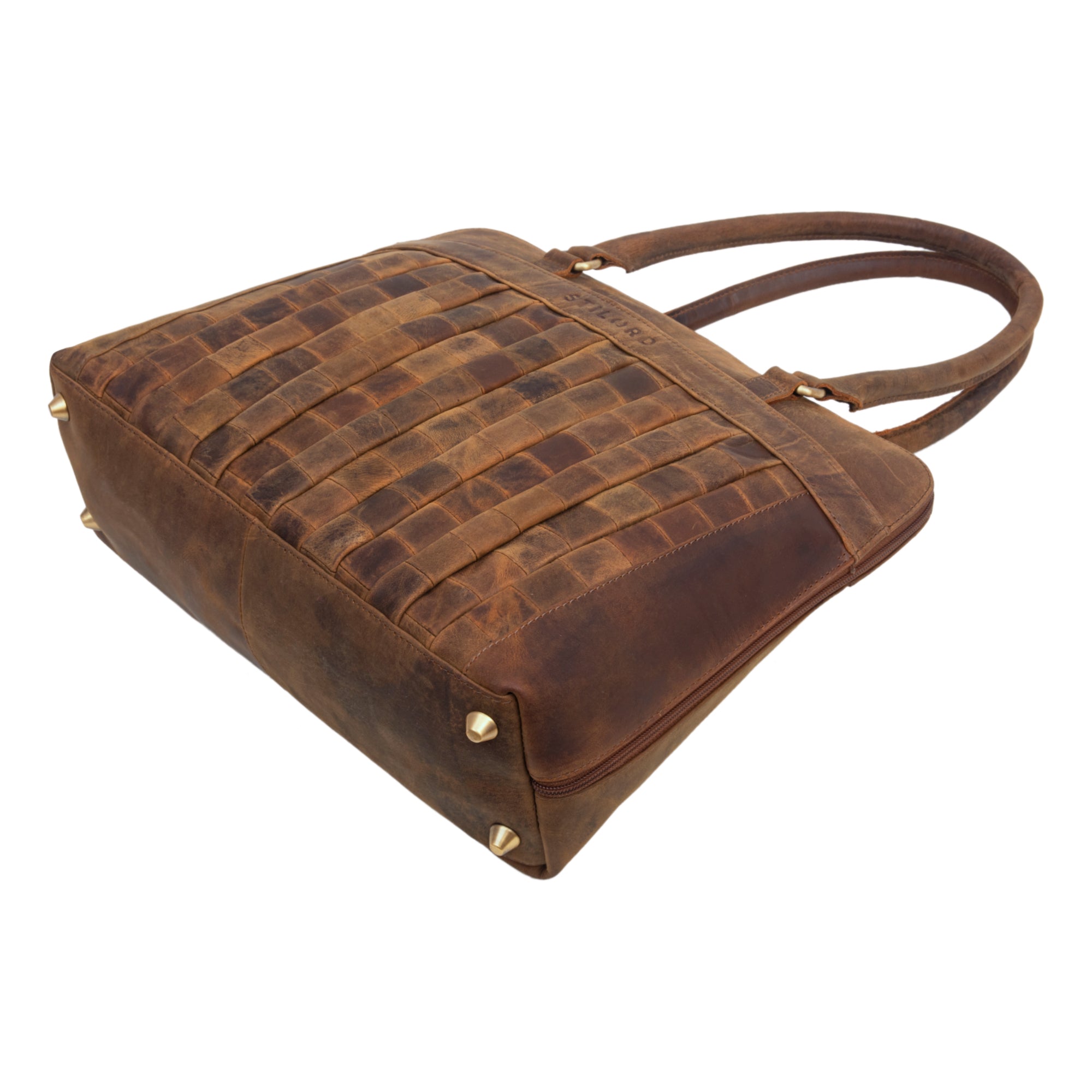 Freizeittasche Damen braun vintage