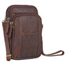 "Tertius" Borsa Porta Cellulare in Pelle