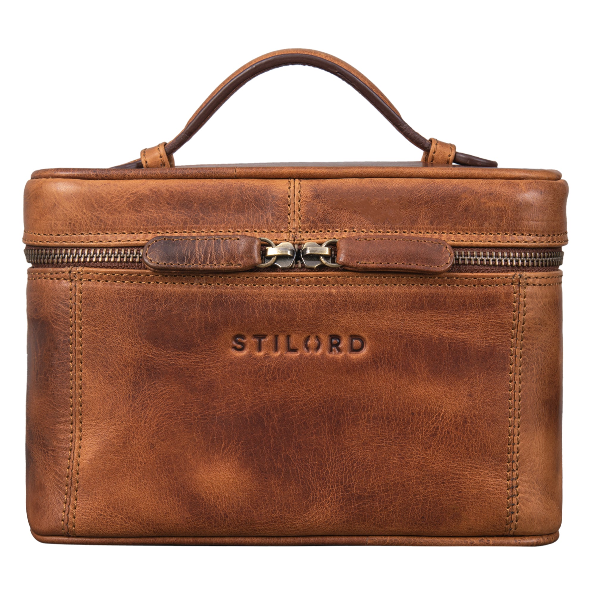 Grosse Kulturtasche Leder