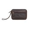 kleine braune Leder Tasche Herren