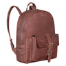 Vintage Rucksack Groß Seitenansicht