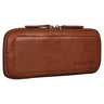 "Scotty" Astuccio in pelle vintage con cerniera