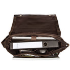 Bürotasche braun Leder
