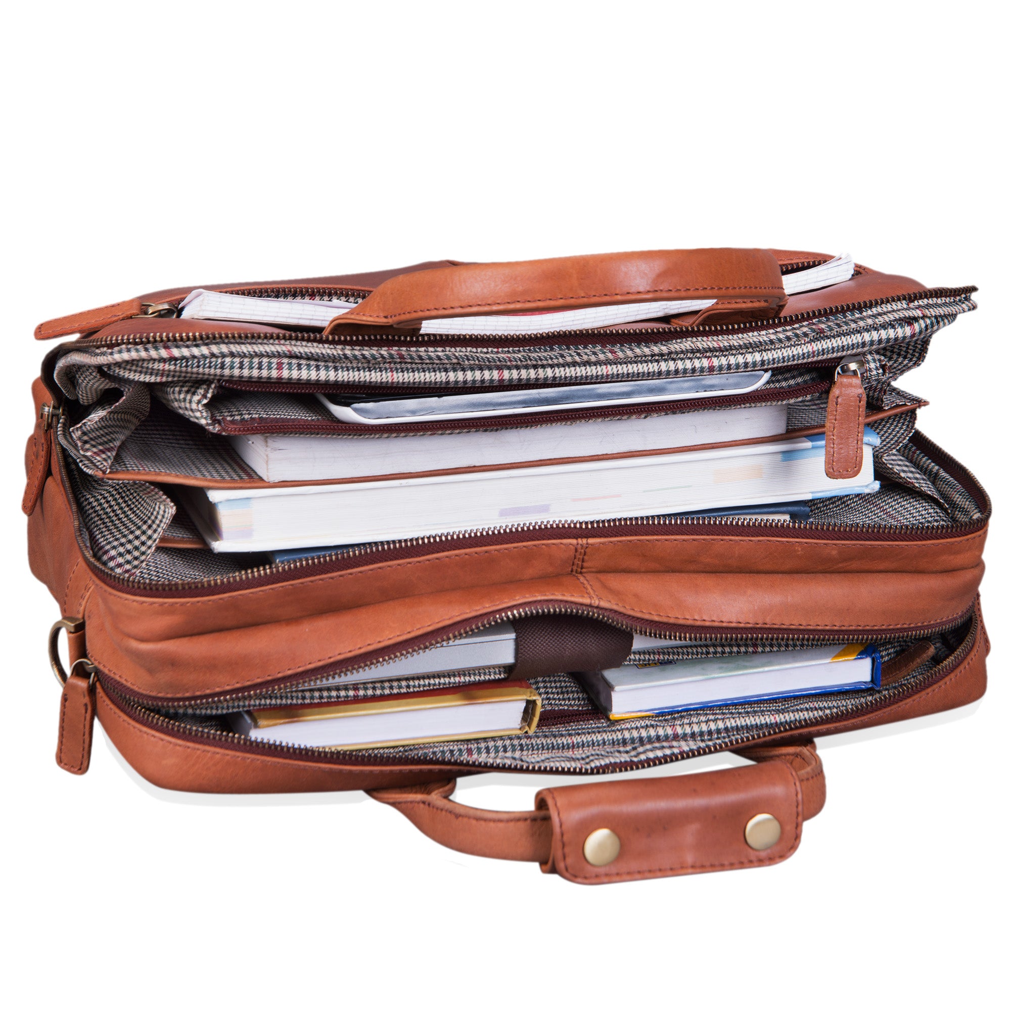 Bürotasche Echtleder 15,6 Zoll
