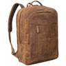 "Erikson" Zaino in Pelle Grande 15 16 17 Pollici