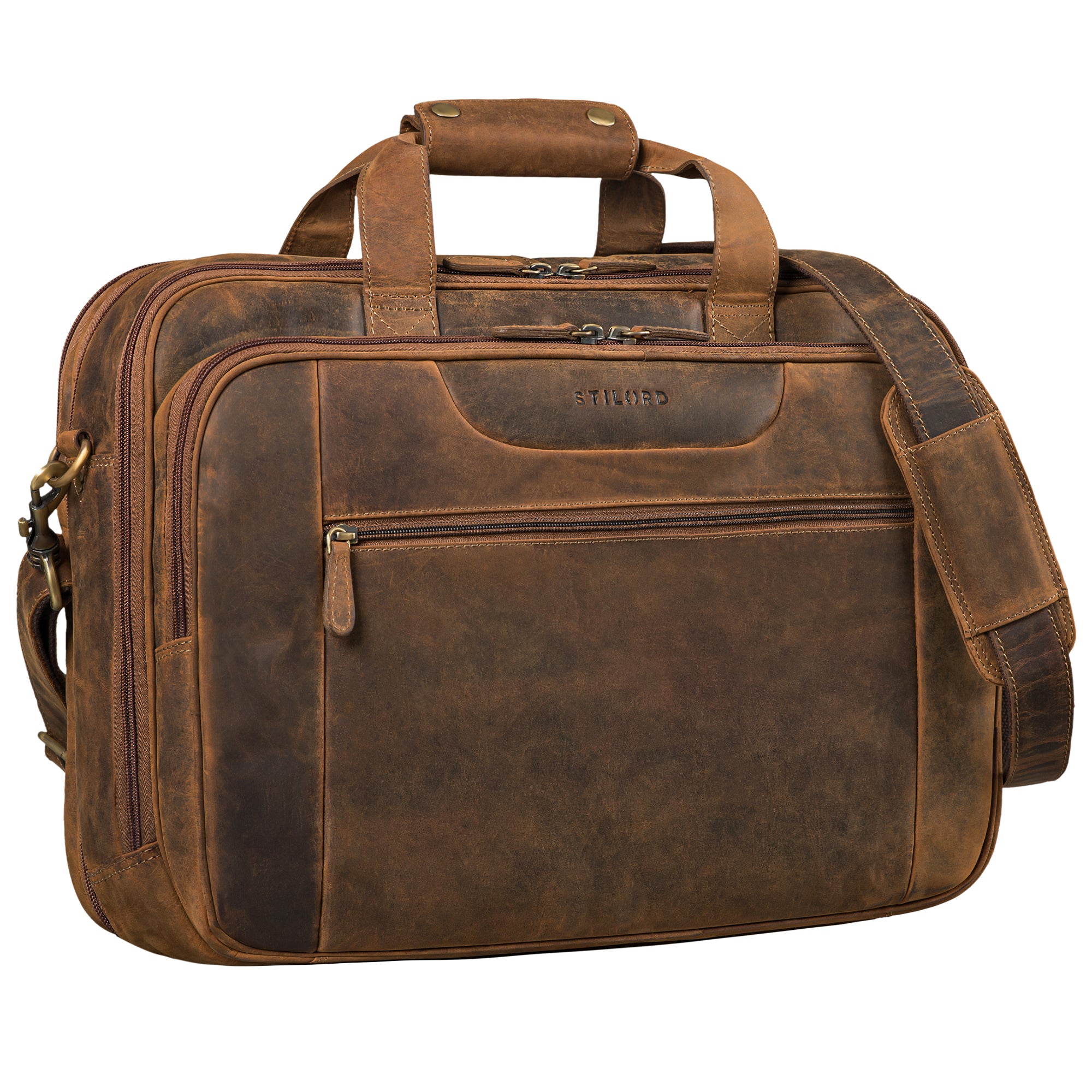 Herren Business Tasche A4 Braun