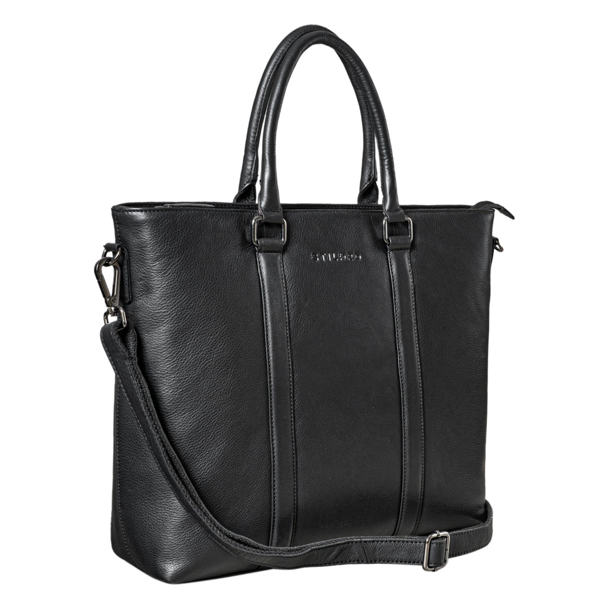 Grosse Umhängetasche Damen schwarz