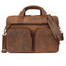 “Caesar” Borsa Ventiquattrore Uomo in Pelle