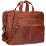 Leder Umhängetasche groß cognac braun