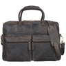 "Ben" Borsa da lavoro grande in pelle vintage