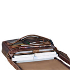Leder College Bag Unisex