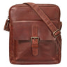 Leder Umhängetasche Retro braun
