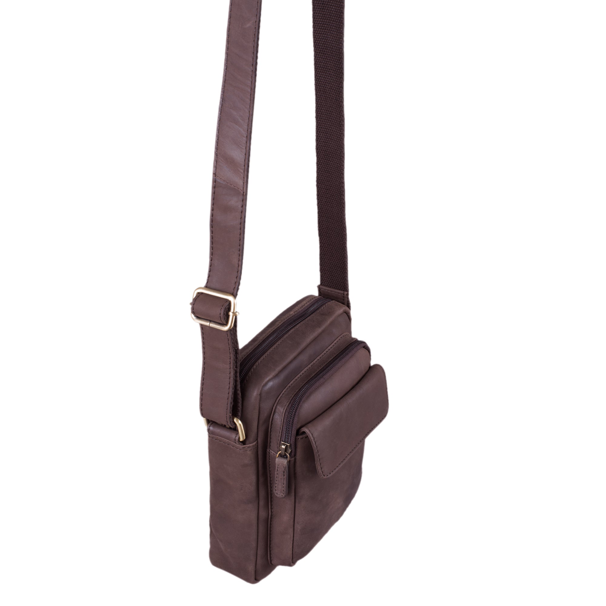 Cross Over Bag Leder braun
