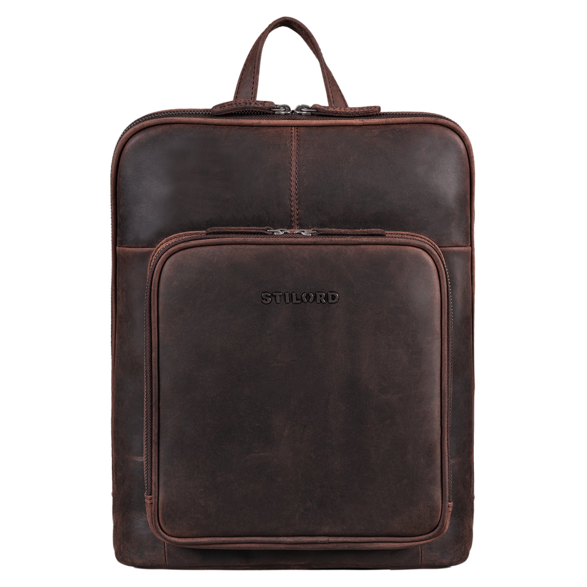 studenten rucksack Damen braun