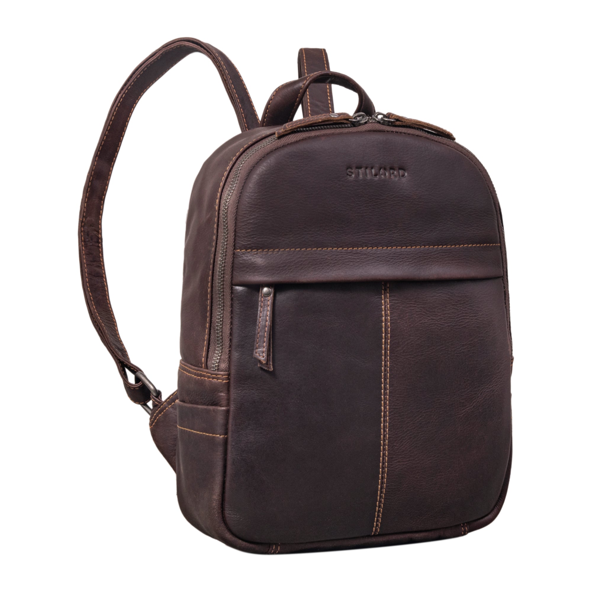 Großer echtleder rucksack