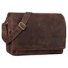 Seconda opzione "Tom" Borsa a tracolla in pelle da uomo donna Vintage