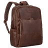 Mariano" Zaino elegante per notebook 15,6" in pelle
