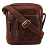 “Jamie” Borsa uomo a tracolla piccola in pelle