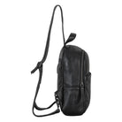 Business Rucksack klassisch Leder schwarz