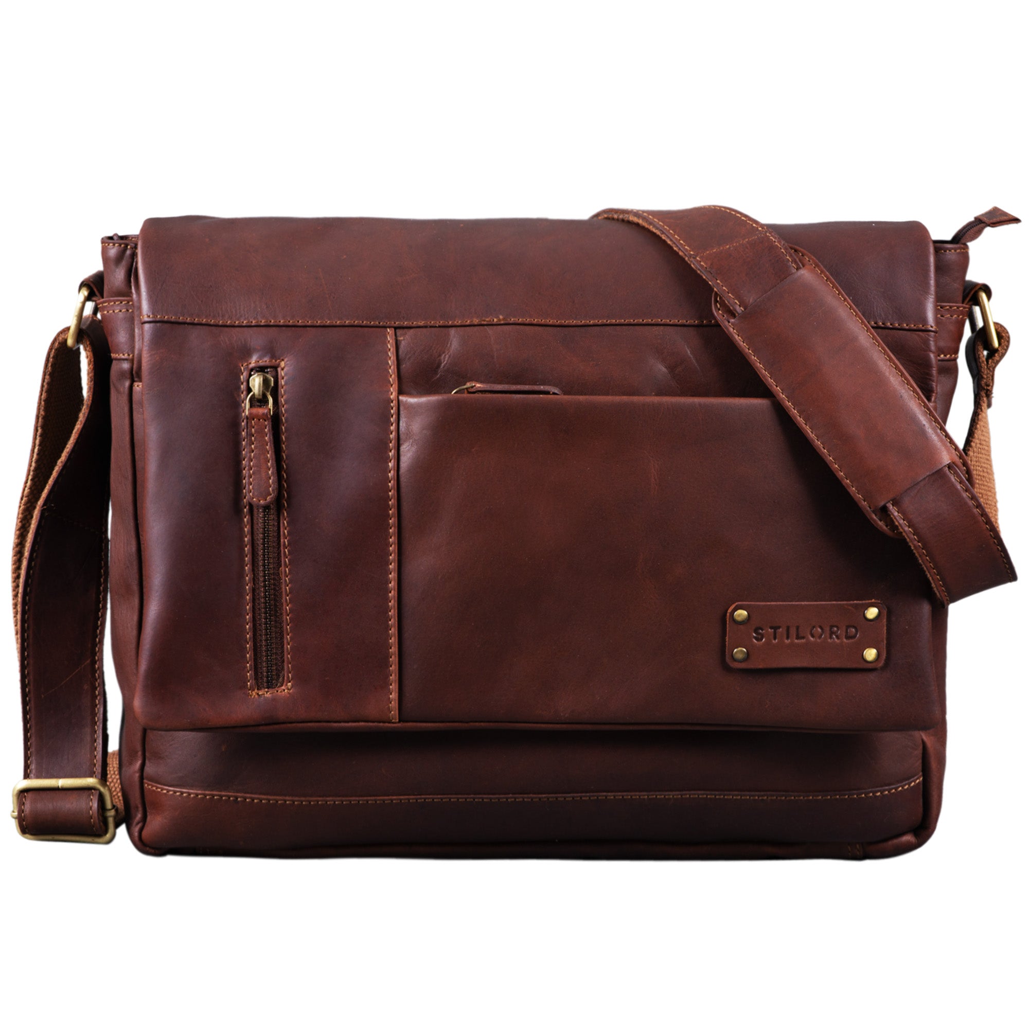 Echtleder Vintage Messenger Bag