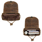 City Backpack modern Leder