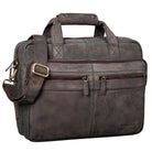 Große Lehrertasche dunkelbraun