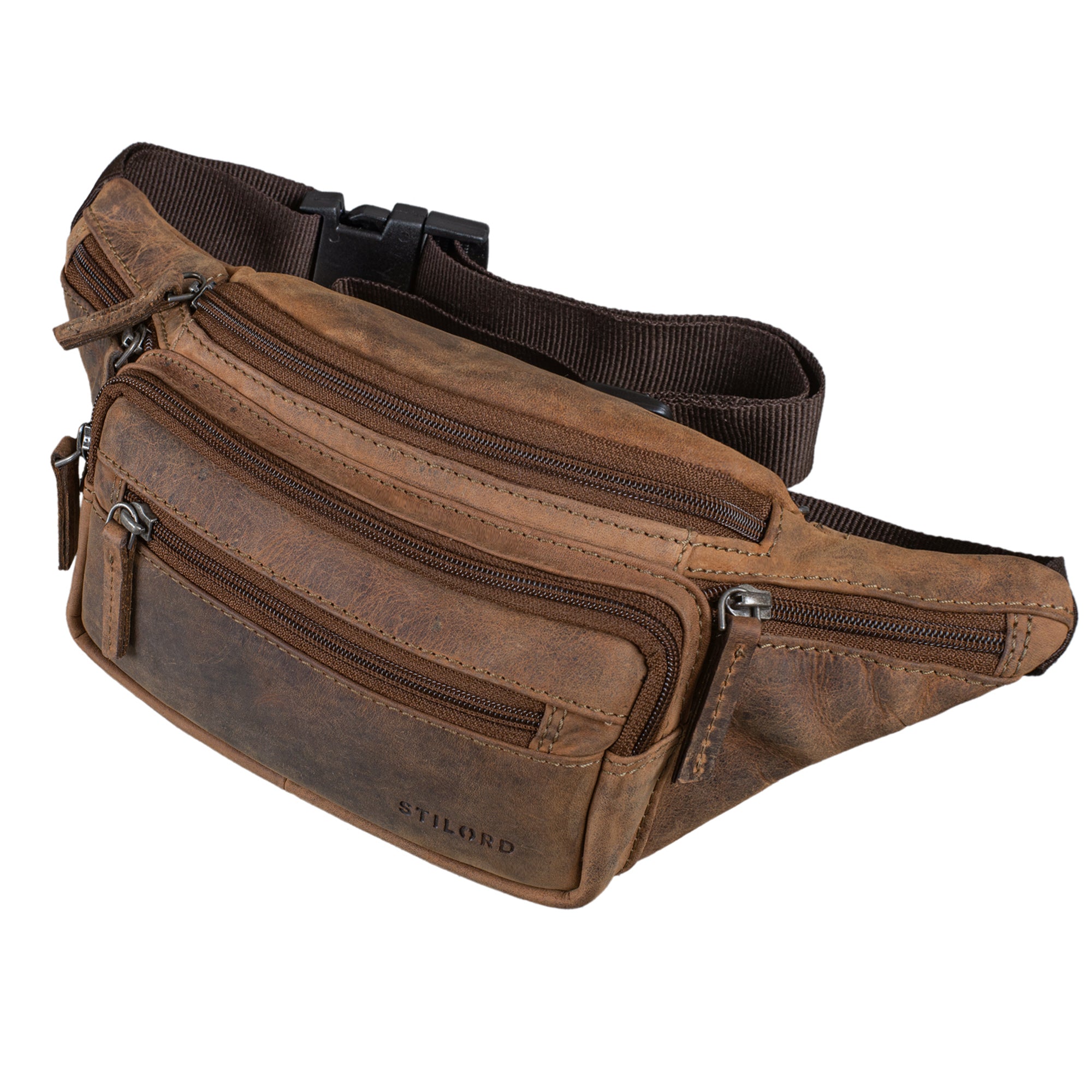 Gürteltasche Leder Verschluss