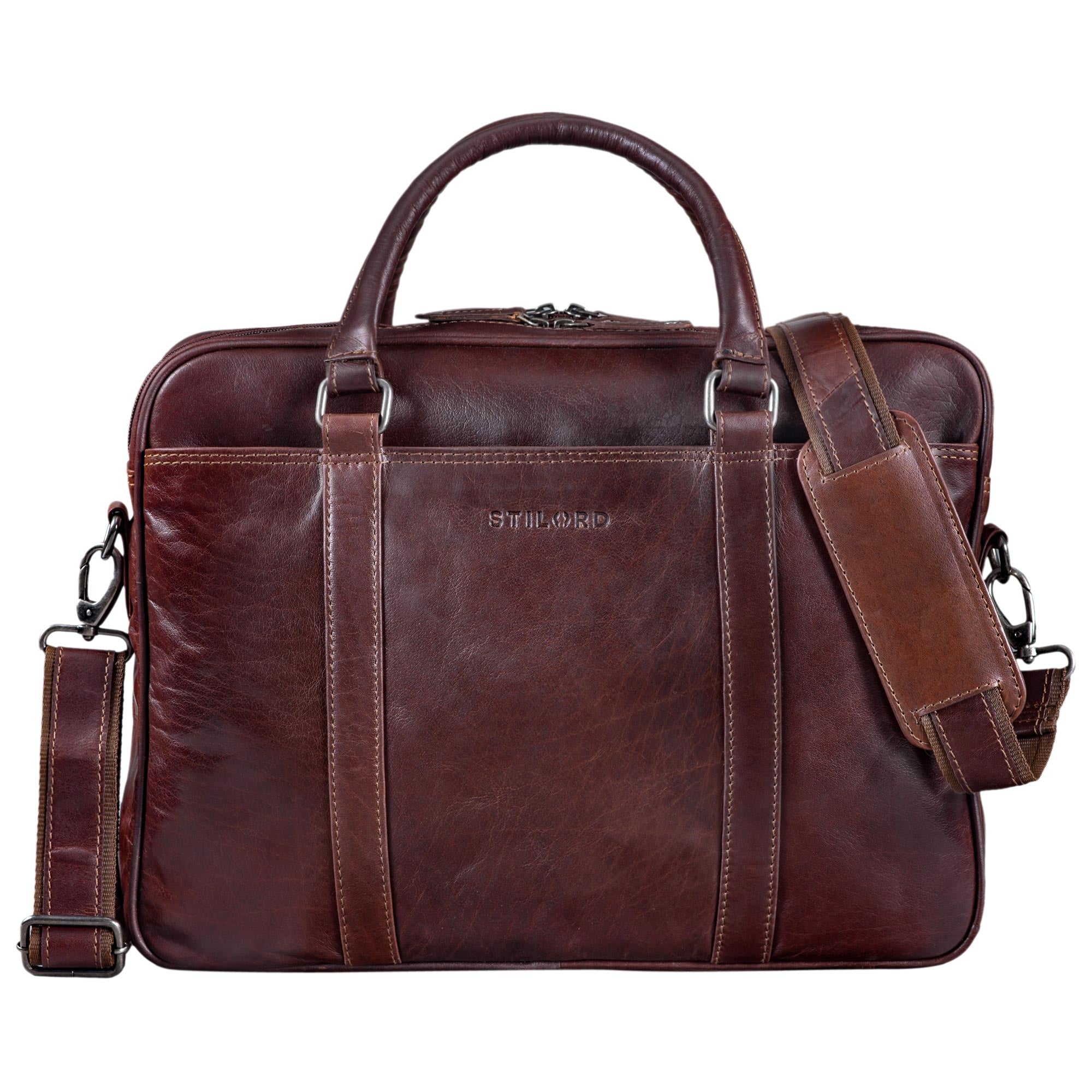 große Ledertasche damen braun