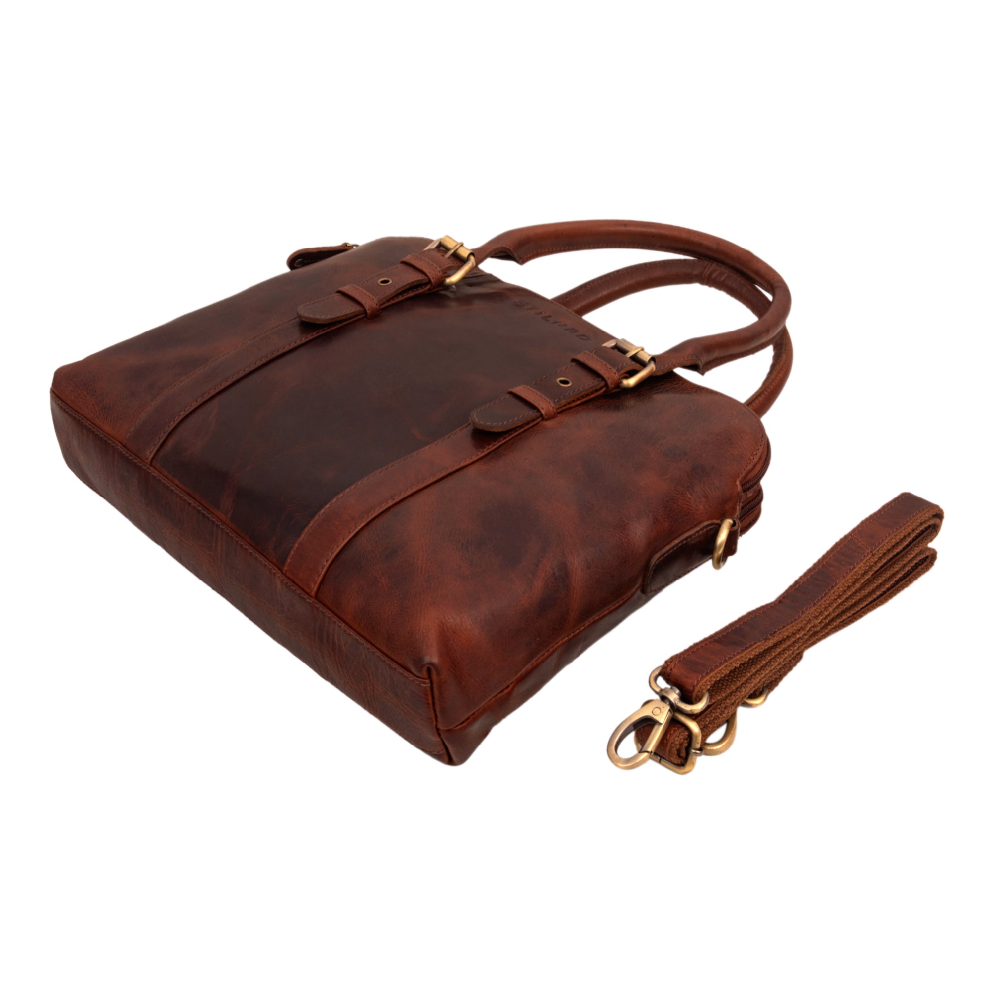 Echtleder Arbeitstasche Vintage Look